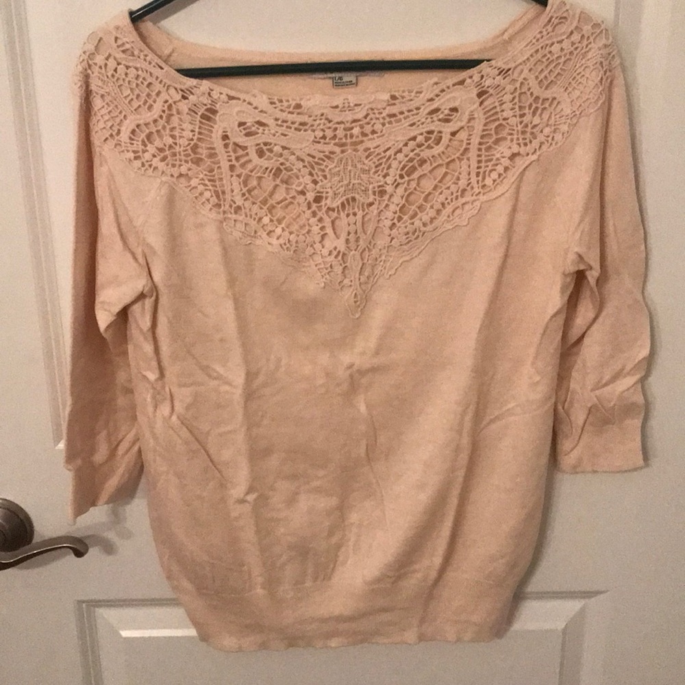 cream forever 21 sweater